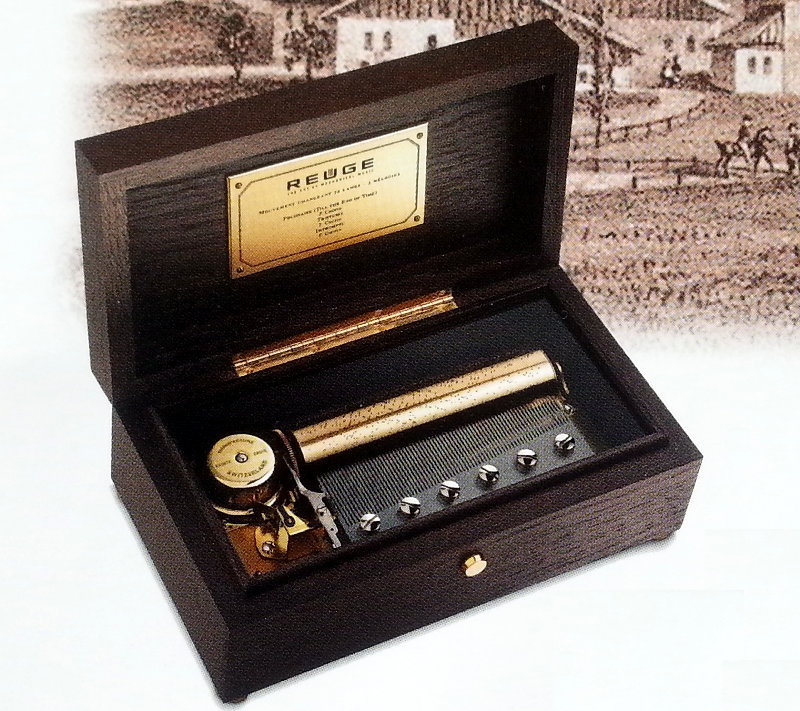 REUGE MUSIC リュージュ　ミュージック　オルゴール　72弁　３曲　美品