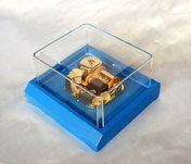 ★オリジナル★高音質１８弁オルゴール【シースルーケース】18HQS-シースルー