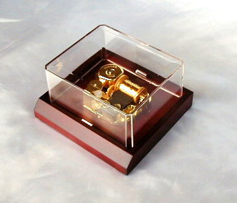 ★オリジナル★高音質18弁オルゴール【シースルーケース】18HQS-シースルー.OR012◇品切れ中